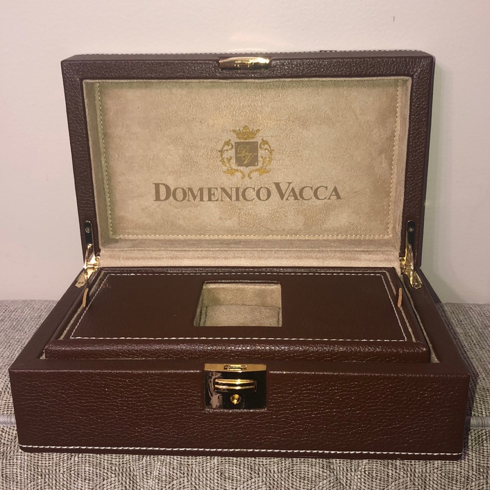 WATCH BOX DOMENICO VACCA ITALY 🇮🇹